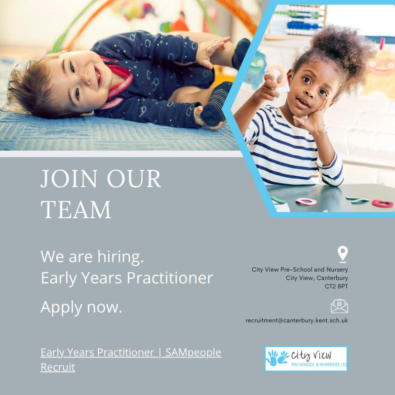 We are recruiting an Early Years Practitioner