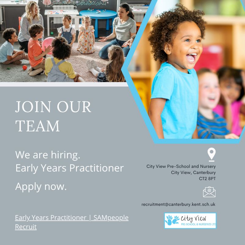 We are recruiting an Early Years Practitioner