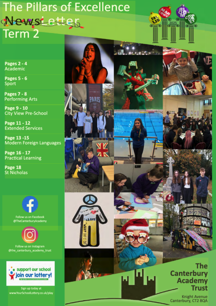 PILLARS OF EXCELLENCE NEWSLETTER TERM 2 20205