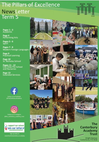 pillars newsletter term 5 2026 cover