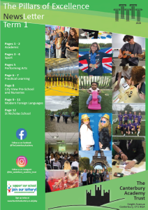 Pillars newsletter cover term 26-27 Pillars newsletter cover term 26-27